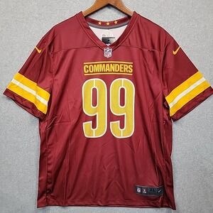 Washington Commanders Jersey Mens XL NFL Football Chase Young 99 Nike DriFit NWT